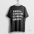 Officials Fries Cheese Curds Gravy Premium T Shirt Sweater