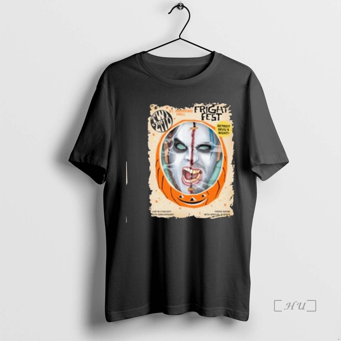 Officials Fright Fest 2025 Mask Event Long Sleve