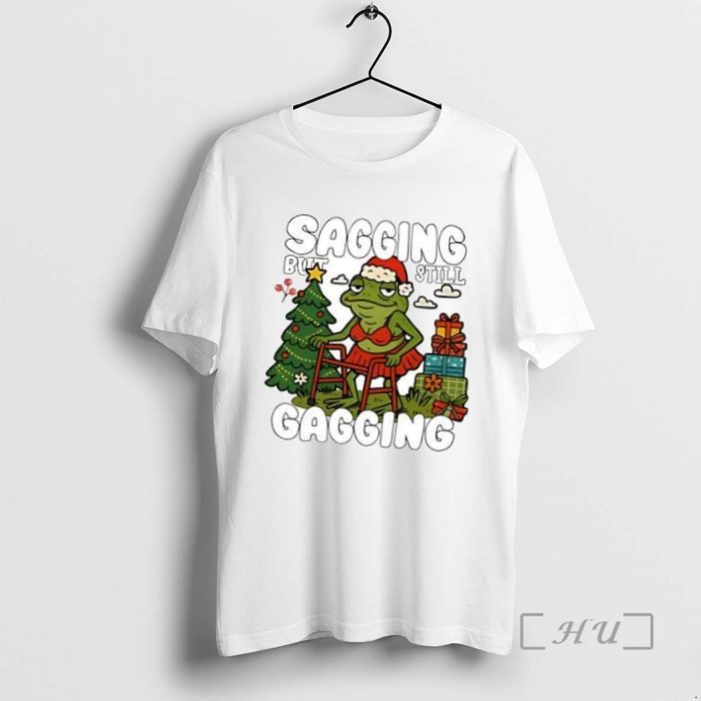 Officials Frog Sagging But Still Gagging Christmas Tee Shirt Sweater