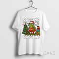 Officials Frog Santa Hat Sagging But Still Gagging Christmas Tee Shirt Sweater