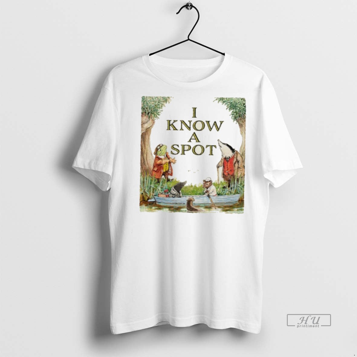 Officials Frog And Toad I Know A Spot Graphic Tee Shirt Sweater