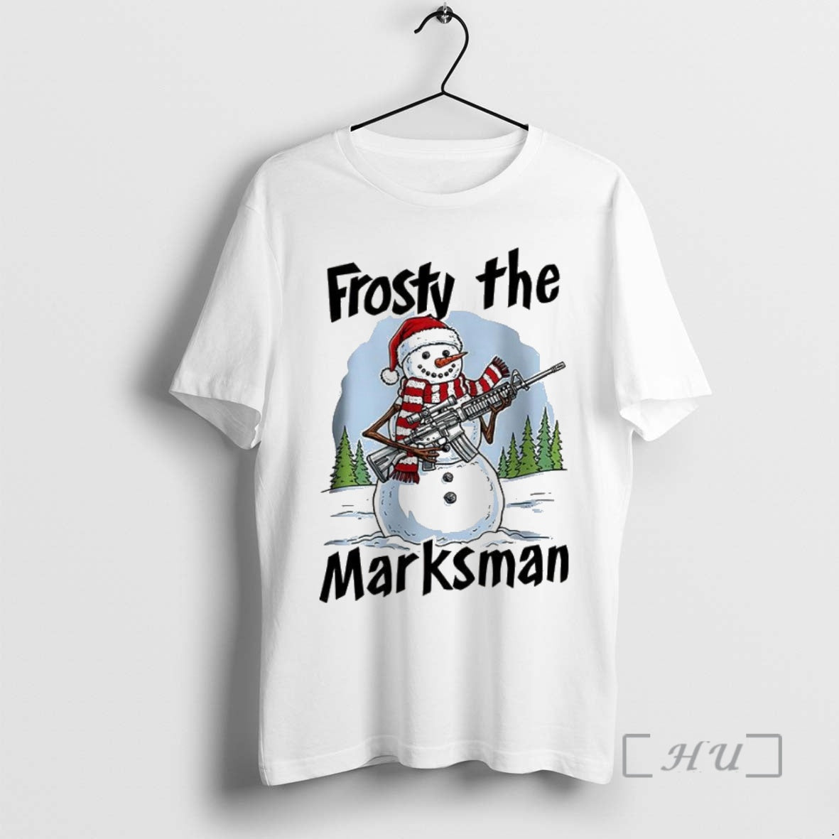 Officials Frosty The Marksman Snowman Christmas