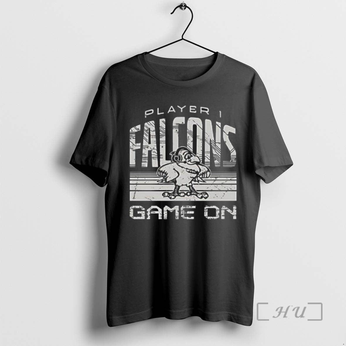 Officials Ft Wright Player 1 Falcons Game On Retro Tee Shirt Sweater