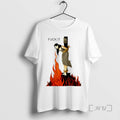Officials Fuck It Woman Hanging On A Cross Smoking Tee Shirt Sweater