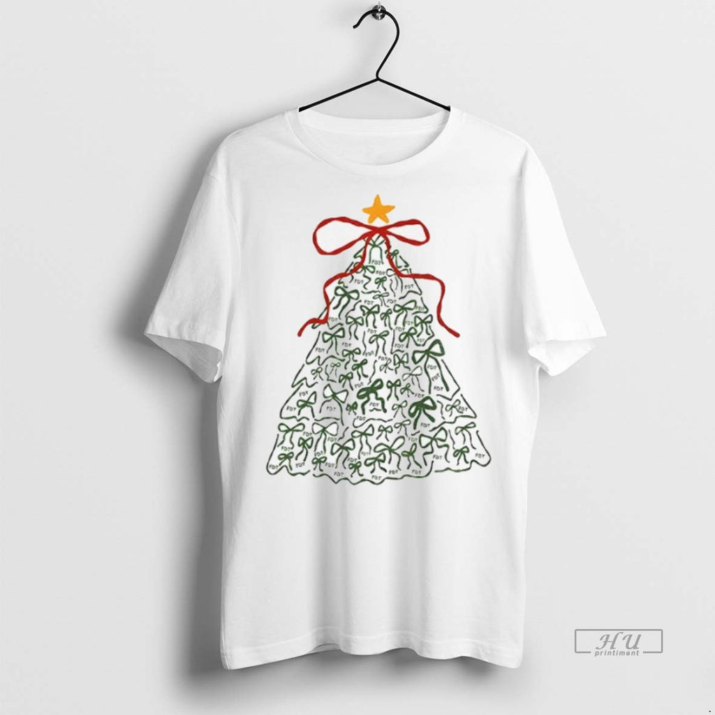 Officials Funny Christmas Tree Bow Fdt Political Humor Anti Trump Tee Shirt Sweater