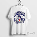 Officials Funny Los Angeles Back 2 Back 2024 2025 Champions Premium T Shirt Sweater