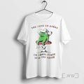 Officials Funny Frog You Guys Go Ahead Im Gonna Stare Into The Abyss Premium
