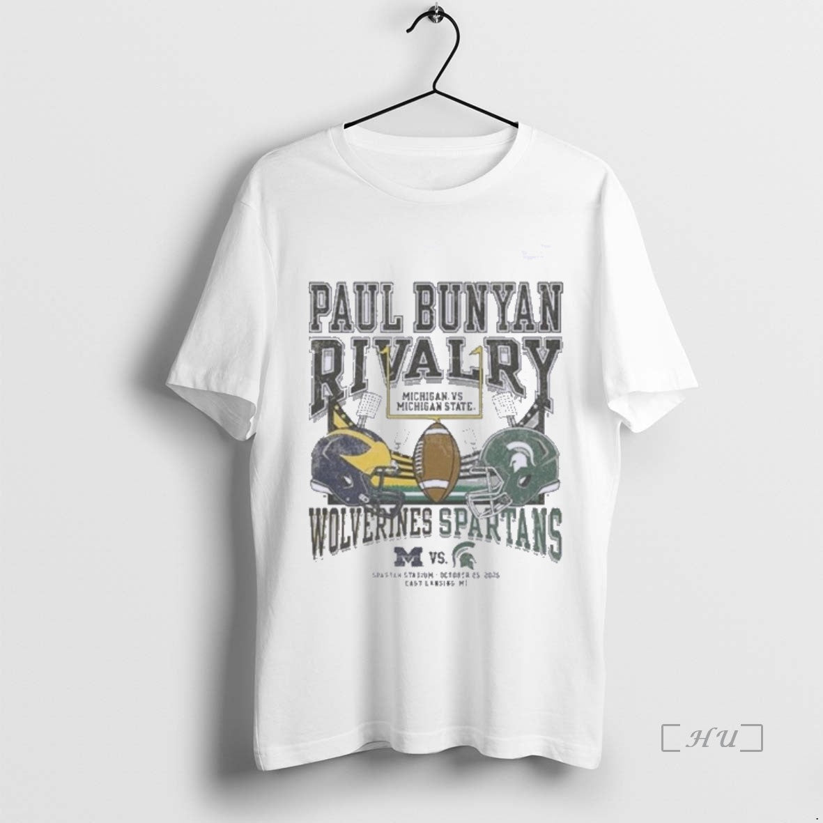 Officials Gameday Michigan Vs Michigan State Paul Bunyan Rivalry T Shirt Sweater