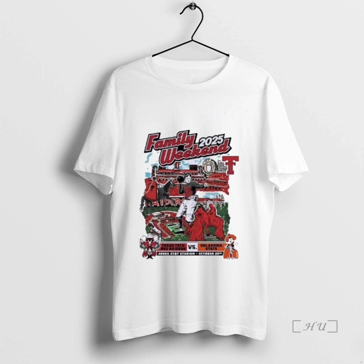 Officials Gameday Showdown 2025 Texas Tech Vs T Shirt Sweater