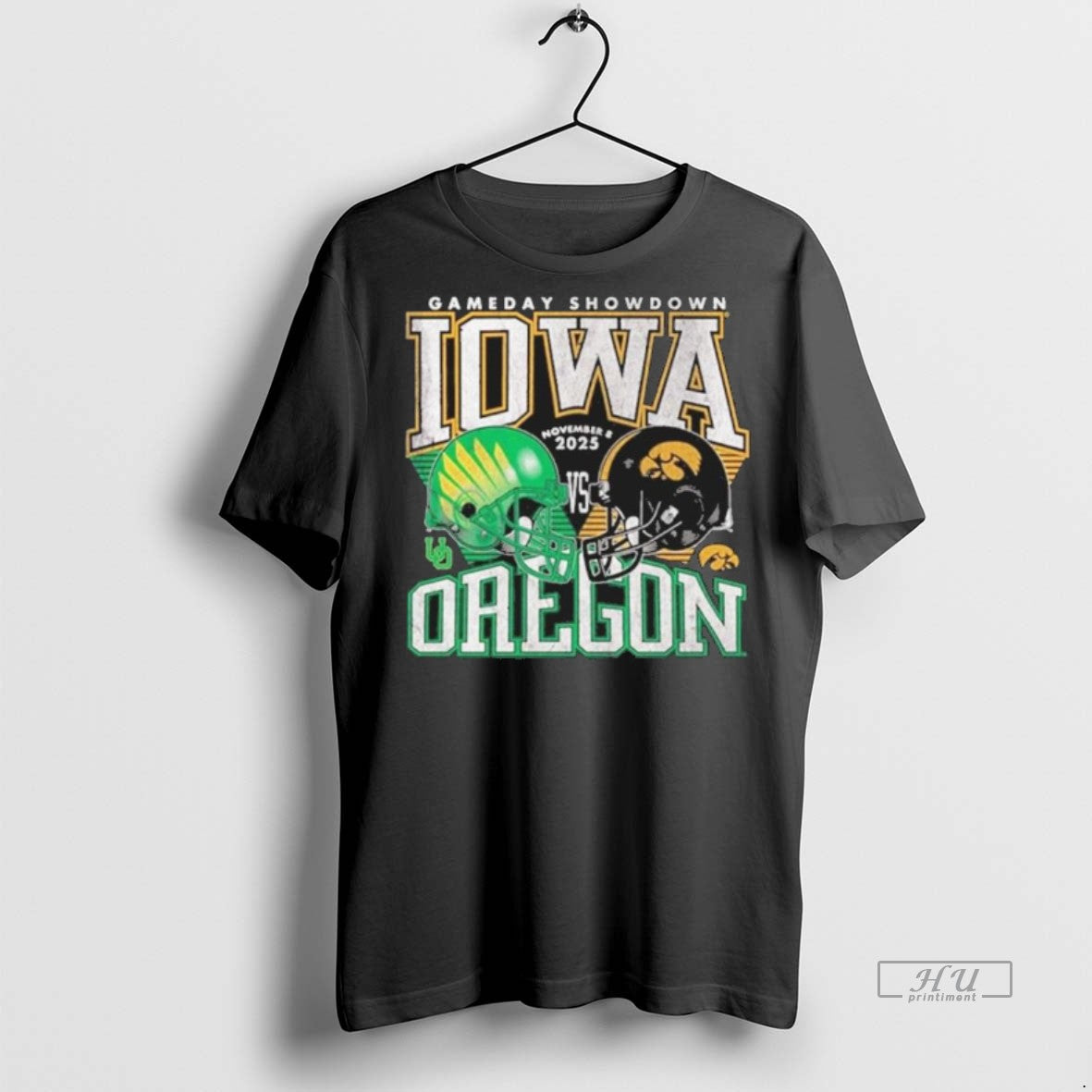 Officials Gameday Showdown Football Iowa Vs Oregon 2025 Premium Tee Shirt Sweater