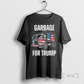 Officials Garbage For Trump America Flag T Shirt Sweater