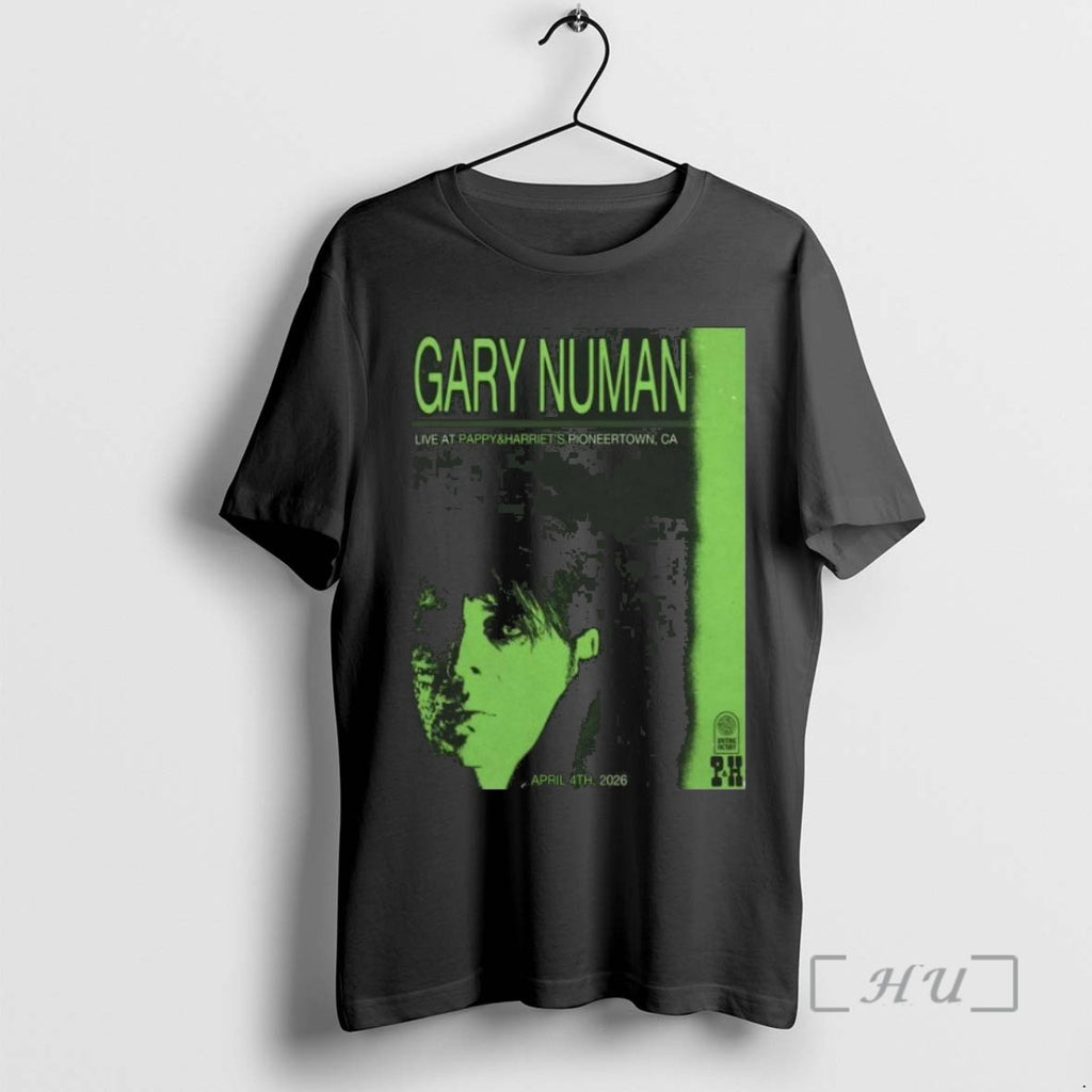 Officials Gary Numan Apr 4 2026 Pappy Harriets In Pioneertown Ca Long Sleve