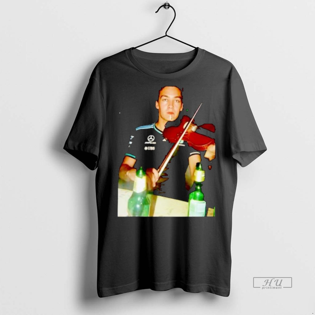 Officials George Russell Music Ornaments Premium Tee Shirt Sweater