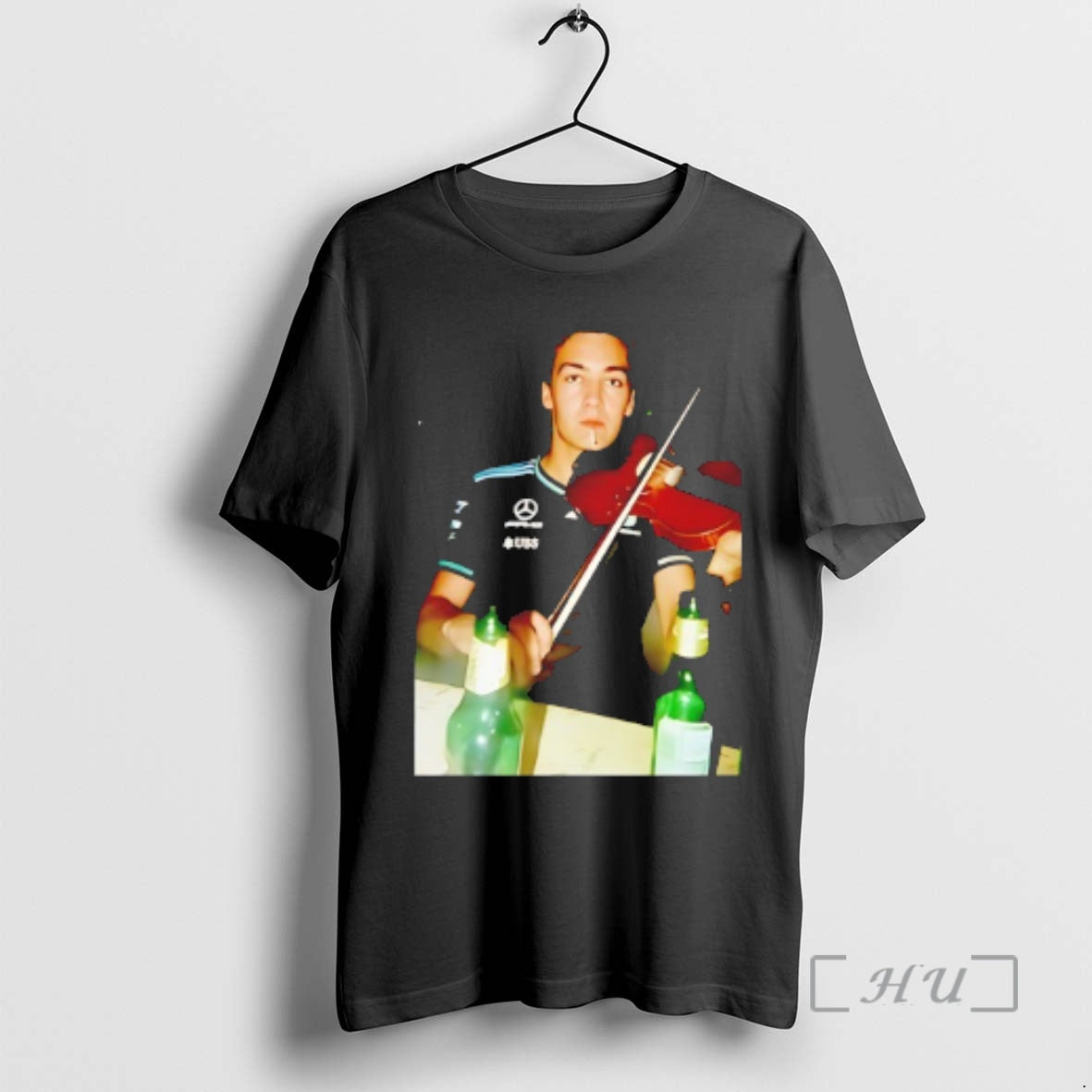 Officials George Russell Playing The Violin T Shirt Sweater