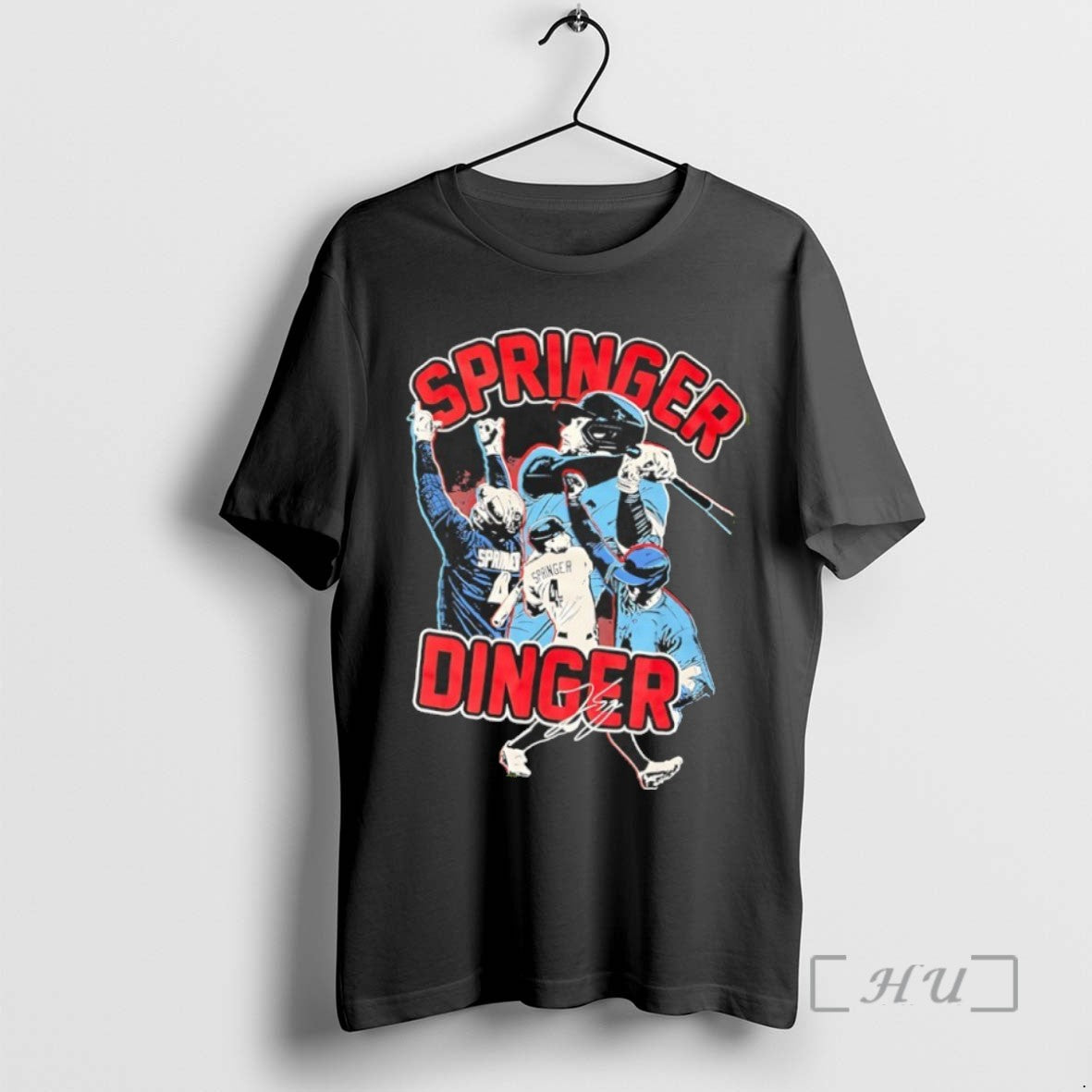 Officials George Springer Dinger Toronto Blue Jays Mlb Graphic T Shirt Sweater