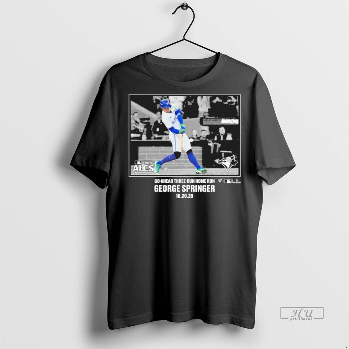 Officials George Springer Go Ahead 3 Run Hr 20 10 2025 Tee Shirt Sweater
