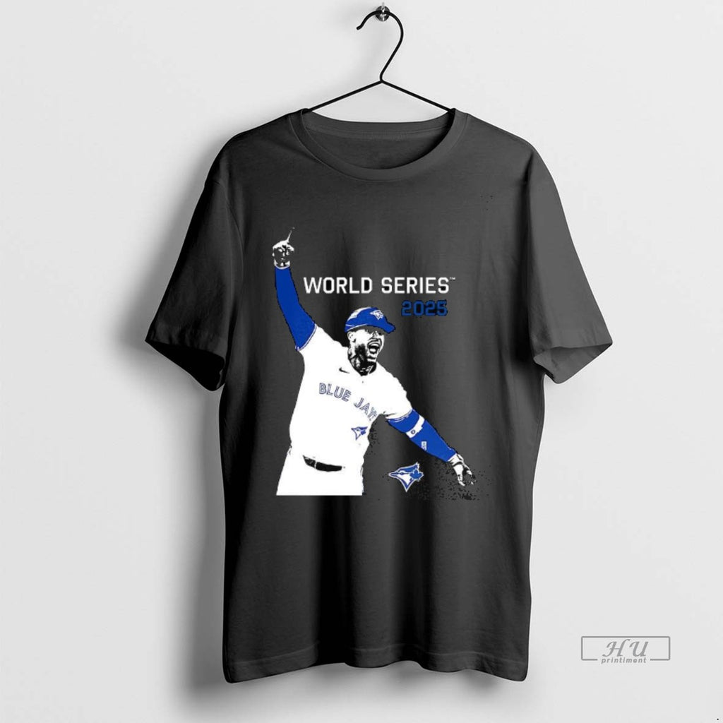 Officials George Springer Toronto Blue Jays Mbl World Series 2025 Player Graphic Tee Shirt Sweater