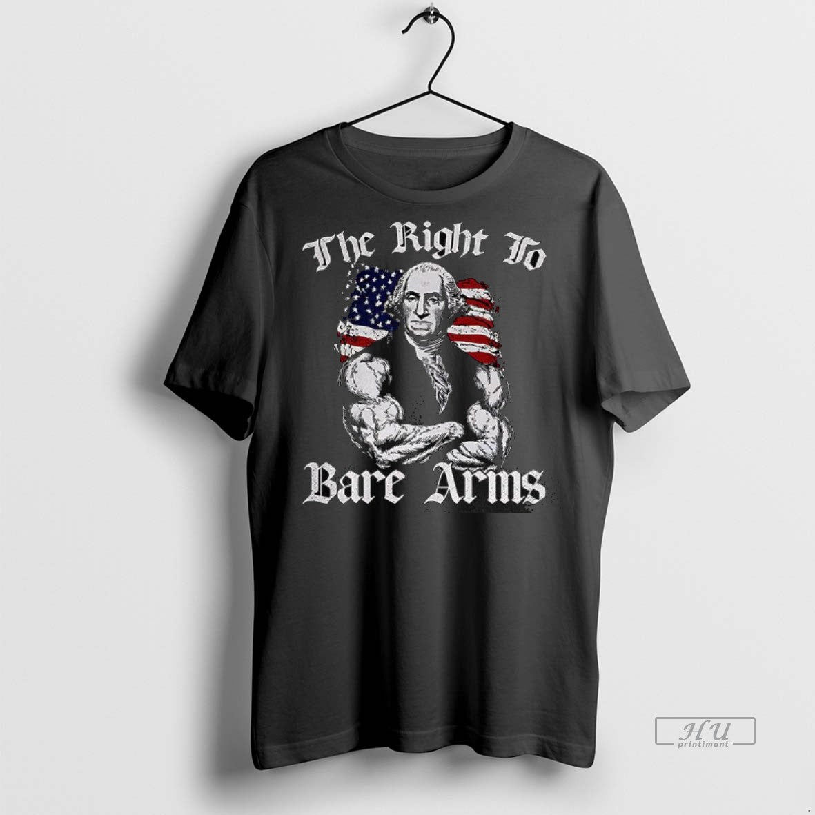Officials George Right To Bare Arms Flag Premium Tee Shirt Sweater