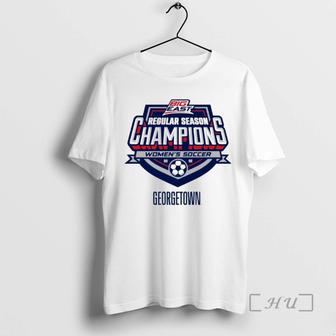 Officials Georgetown Hoyas Womens Soccer 2025 Regular Season Champions Ornaments Premium T Shirt Sweater