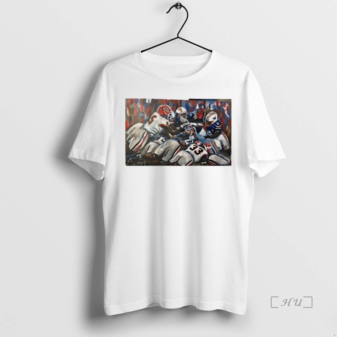Officials Georgia Bulldogs Vs Auburn Tigers Football Art Print T Shirt Sweater
