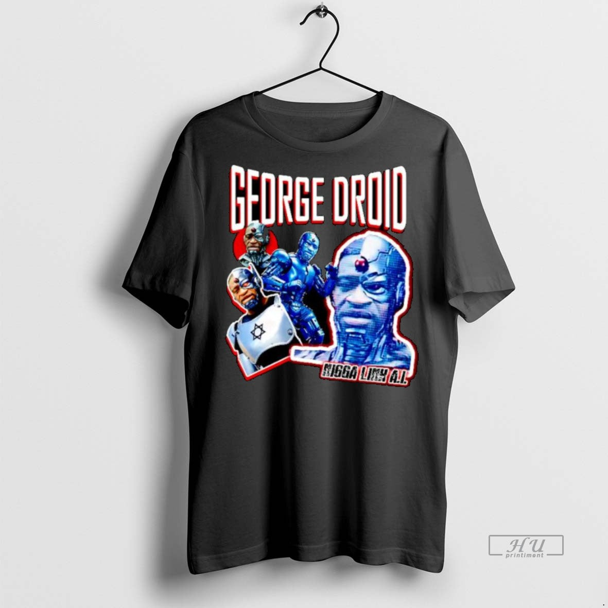 Officials Georgia Floyd George Droid Migga Link Ai Ornaments Premium Tee Shirt Sweater