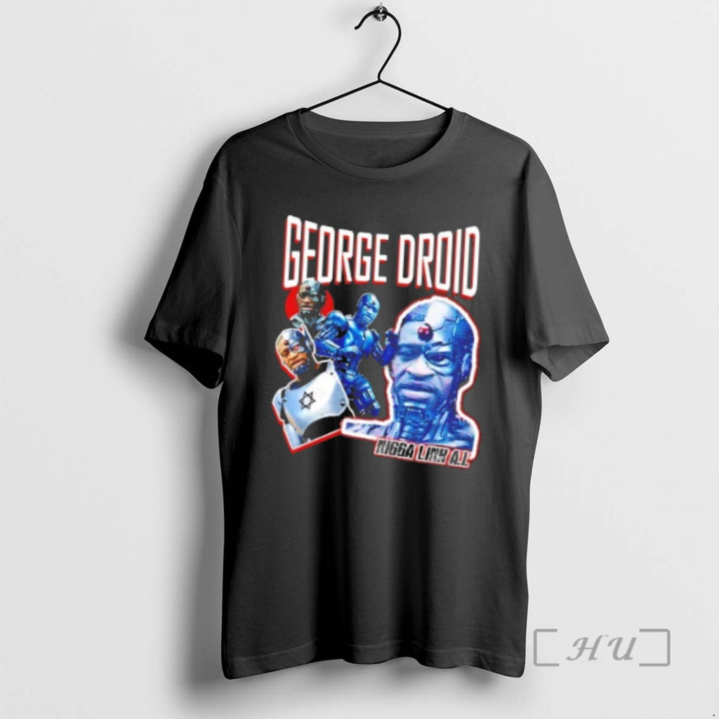 Officials Georgia Floyd George Droid Migga Link Ai T Shirt Sweater