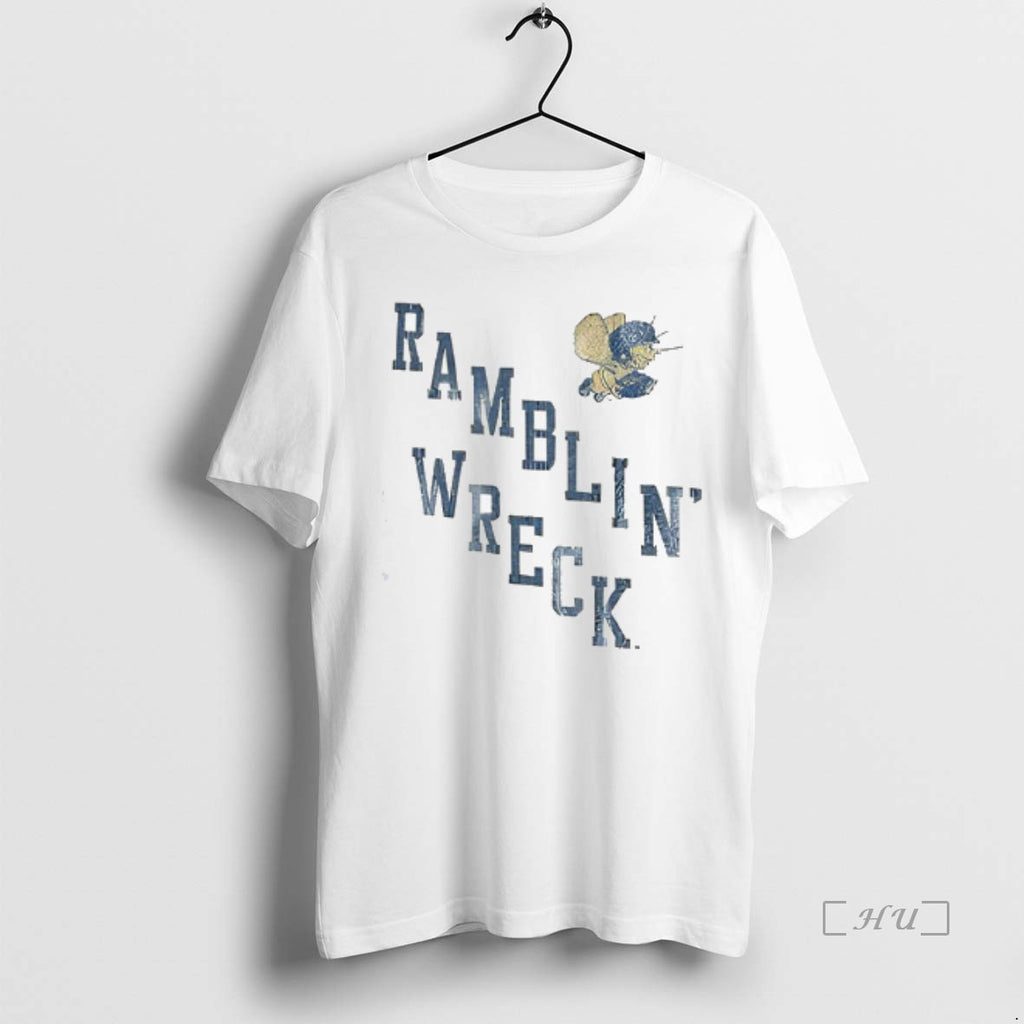 Officials Georgia Tech Yellow Jackets Football Ramblin Wreck National Champs 2025 T Shirt Sweater