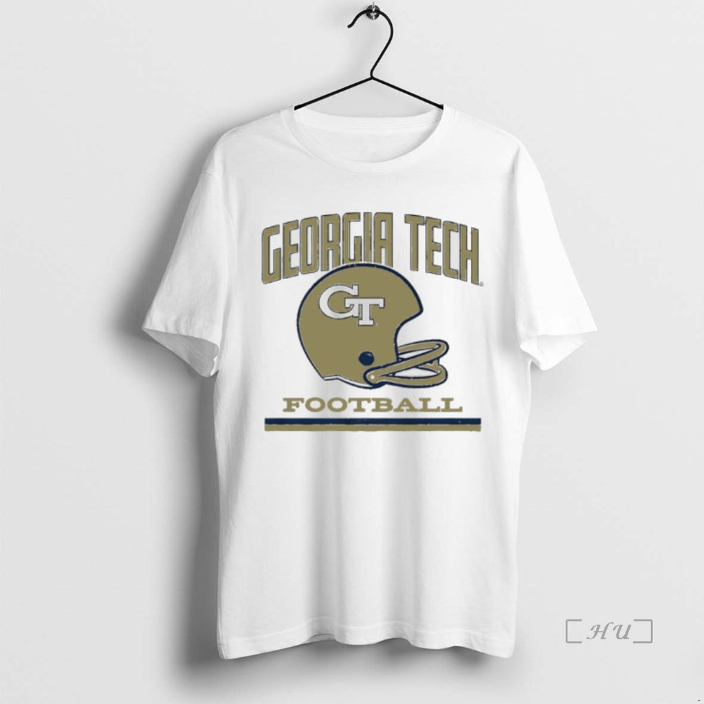 Officials Georgia Tech Football Helmet Premium T Shirt Sweater