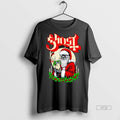 Officials Ghost Father Christmas Santa Skeleton Graphic Premium Tee Shirt Sweater