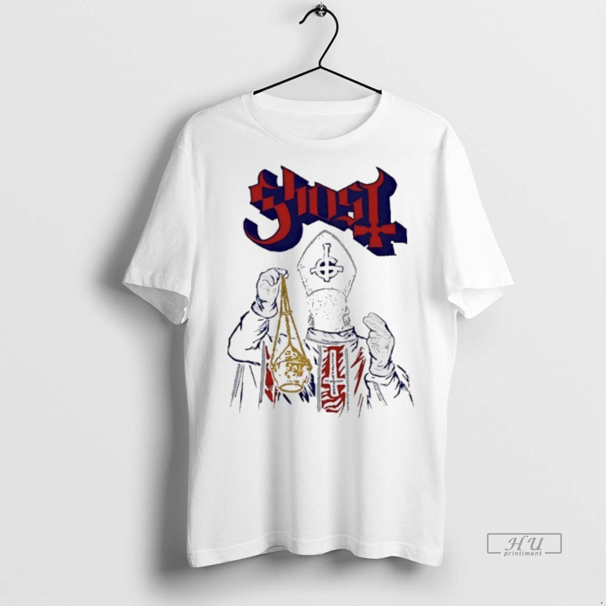 Officials Ghost Retro Papa Tour Graphic Tee Shirt Sweater