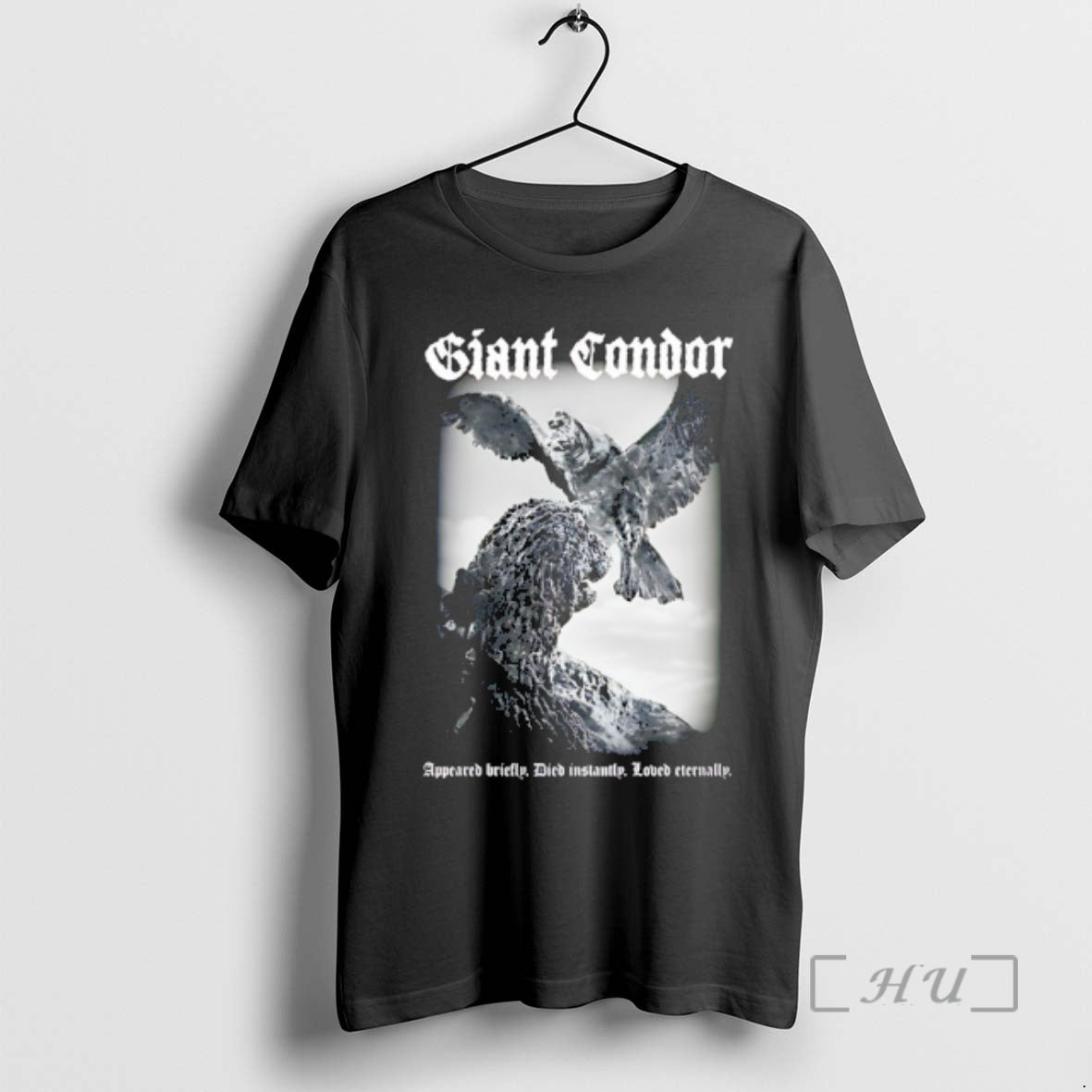 Officials Giant Condor Appeared Briefly Died Instantly Loved Eternally Premium T Shirt Sweater