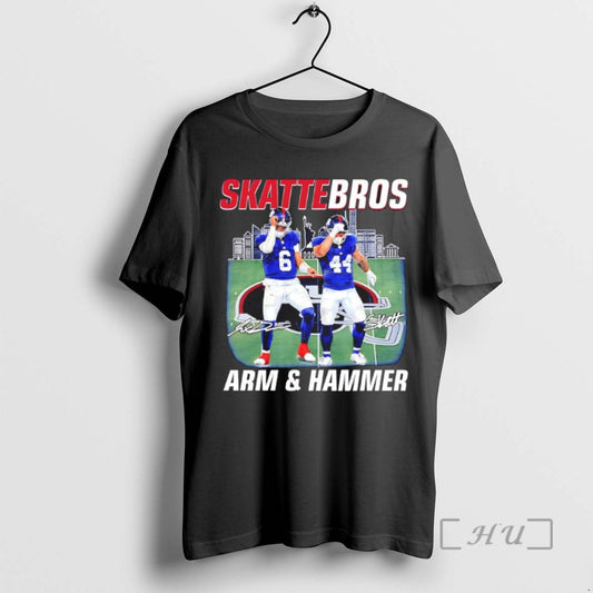 Officials Giants Dart And Skattebo Skattebros Arm And Hammer Signature