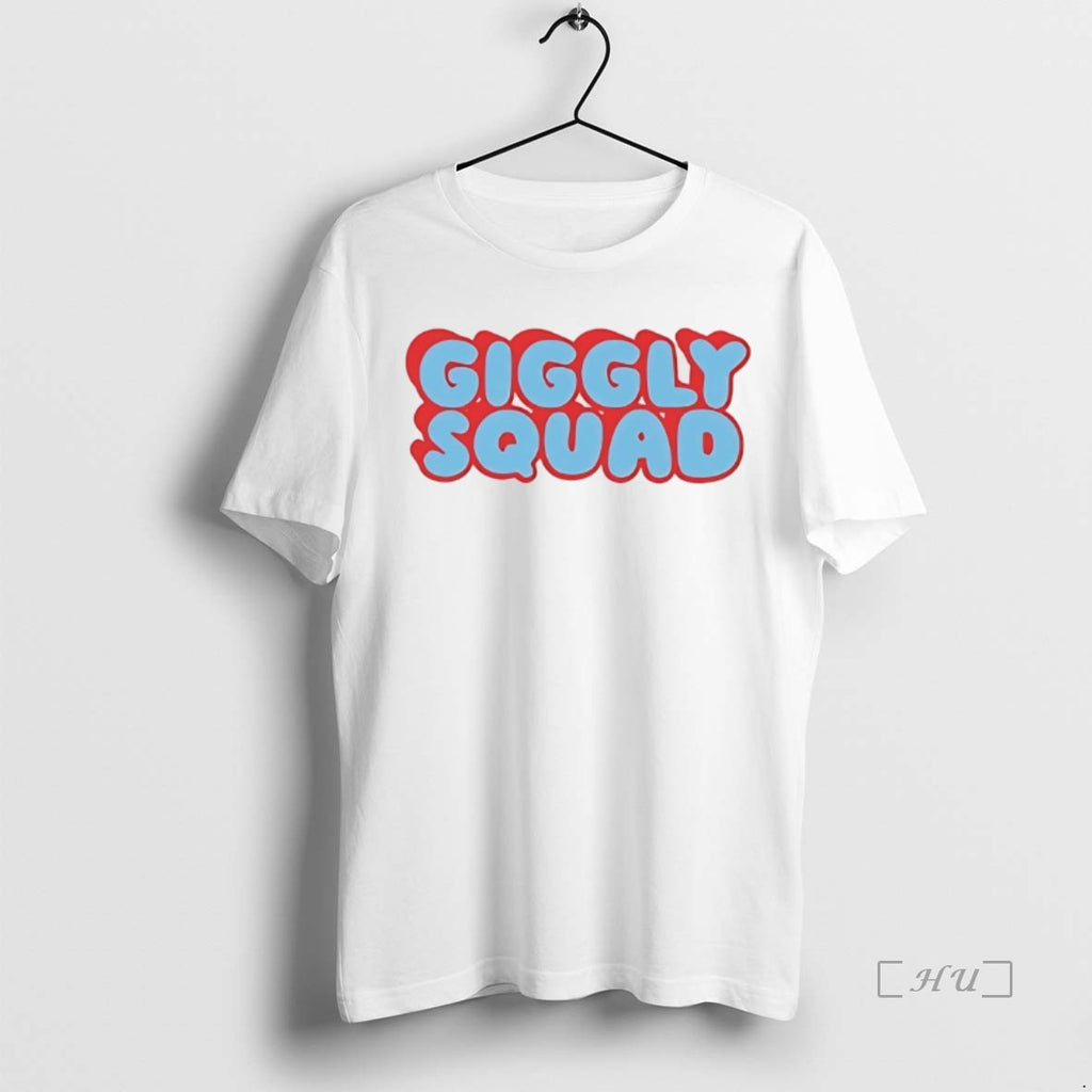 Officials Giggly Squad Bubble Logo Premium T Shirt Sweater