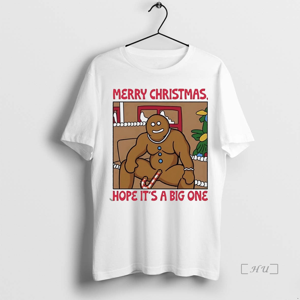 Officials Gingerbread Merry Christmas Hope Its A Big One White