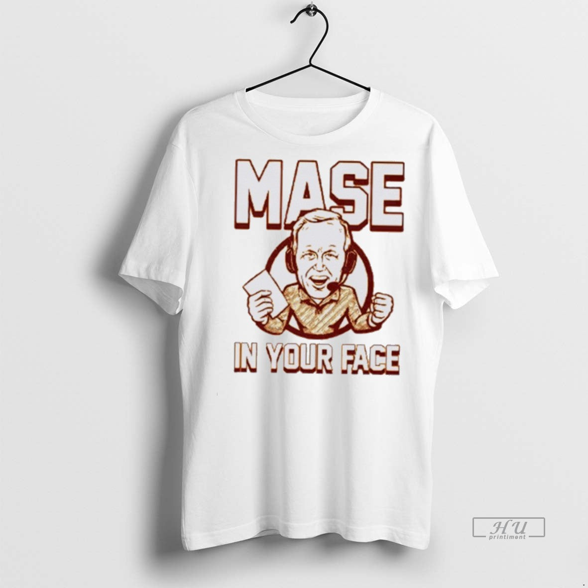 Officials Glen Mason Mase In Your Face Graphic Tee Shirt Sweater