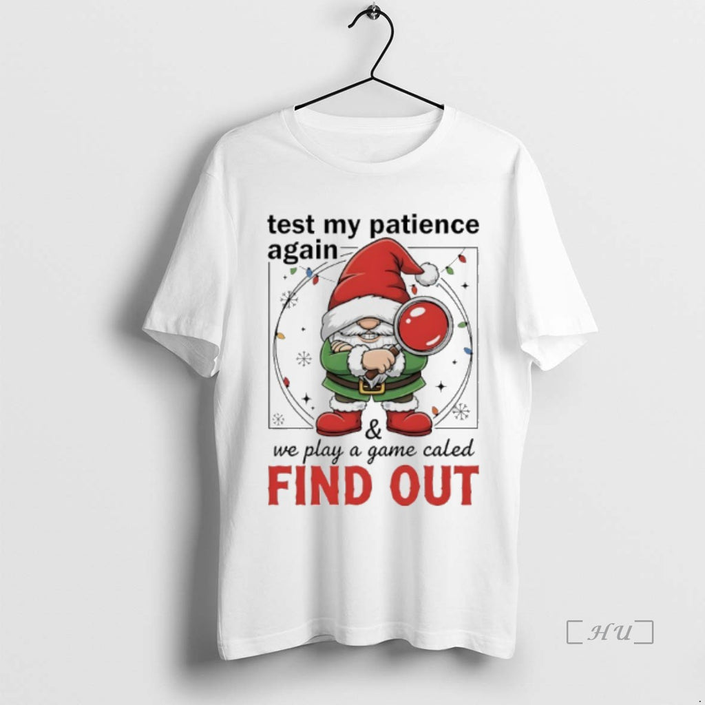 Officials Gnome Christmas Test My Patience Again We Play A Game Caled Find Out Premium