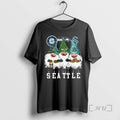 Officials Gnome X Seattle City Sports Team Mariners Seahawks And Kraken Merry Christmas 2025 Premium