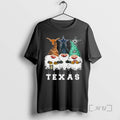 Officials Gnome X Texas City Sports Team Longhorns Cowboys And Stars Merry Christmas 2025 Premium