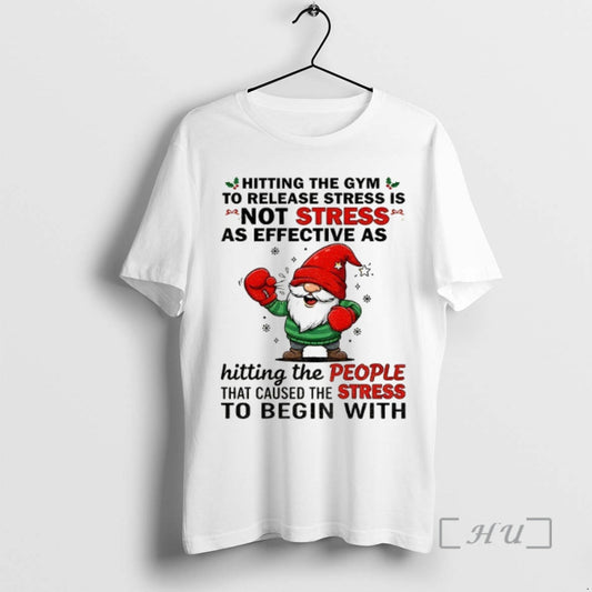 Officials Gnome Hitting The Gym To Release Stress Is Not Stress As Effective As Hitting