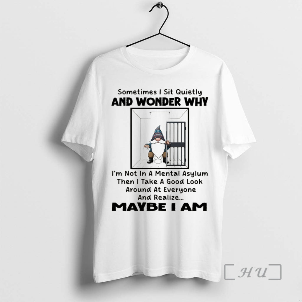Officials Gnome Sometimes I Sit Quietly And Wonder Why Im Not In A Mental Asylum
