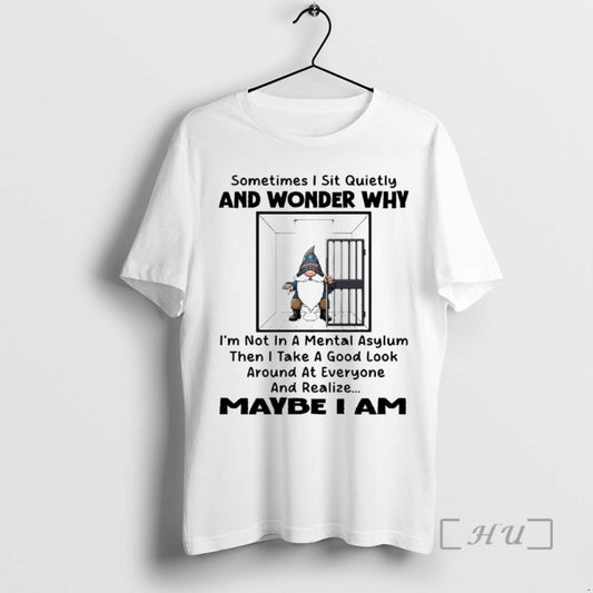 Officials Gnome Sometimes I Sit Quietly And Wonder Why Im Not In A Mental Asylum
