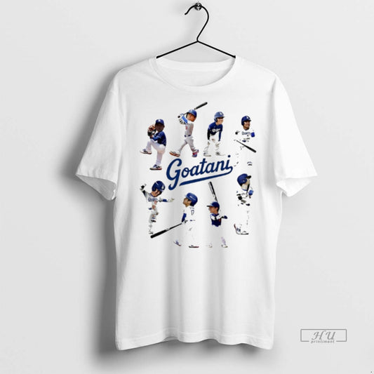 Officials Goatani Shohei Ohtani Angeles Dodgers Player Natural Moment Premium Tee Shirt Sweater