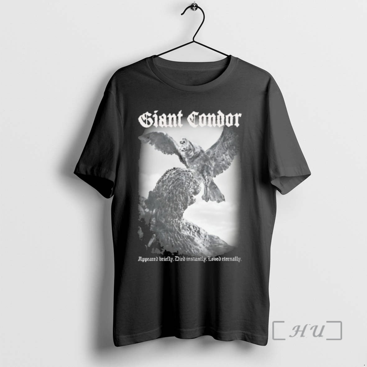 Officials Godzilla Giant Condor Appeared Briefly Died Instantly Loved Eternally Premium T Shirt Sweater