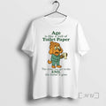 Officials Golden Retriever Age Is Like A Roll Of Toilet Paper Premium T Shirt Sweater