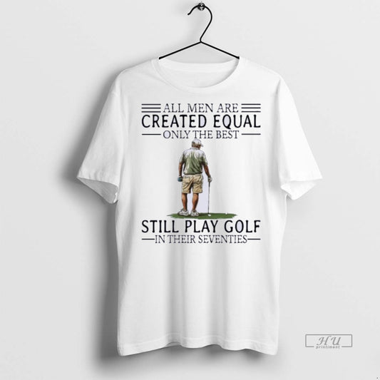 Officials Golf Created Equal Seventies Premium Tee Shirt Sweater