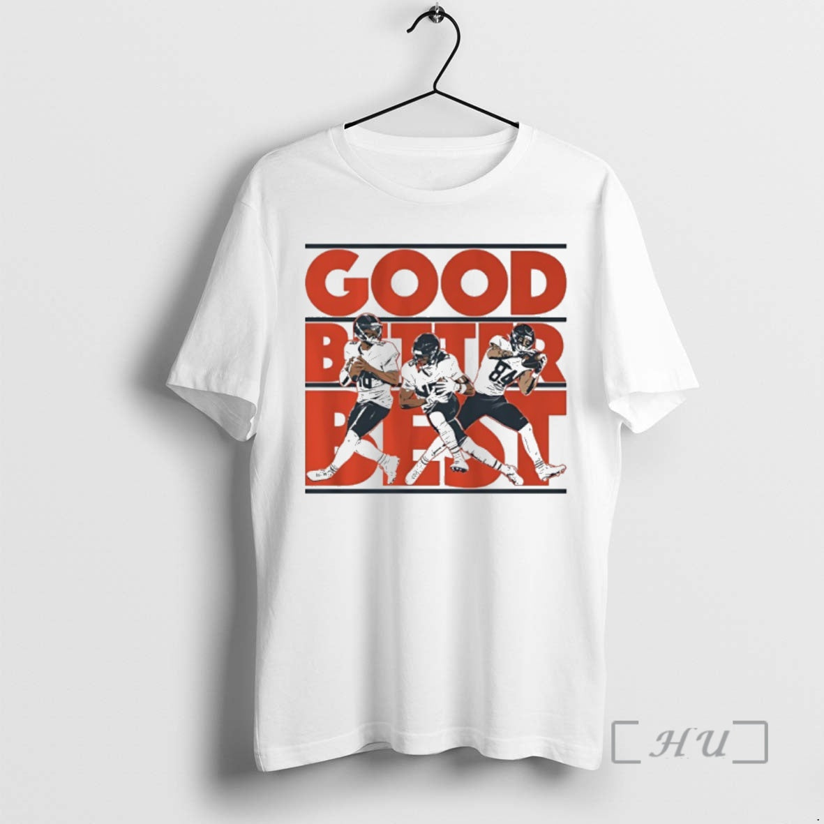 Officials Good Better Best Caleb Williams Rome Odunze And Colston Loveland Premium T Shirts Sweater