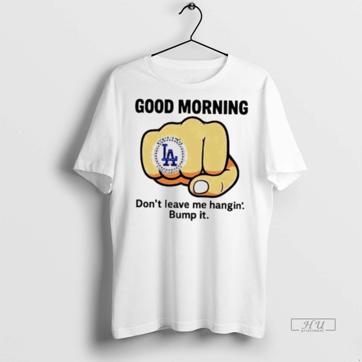 Officials Good Morning Dodgers Championship Ring Premium Tee Shirt Sweater