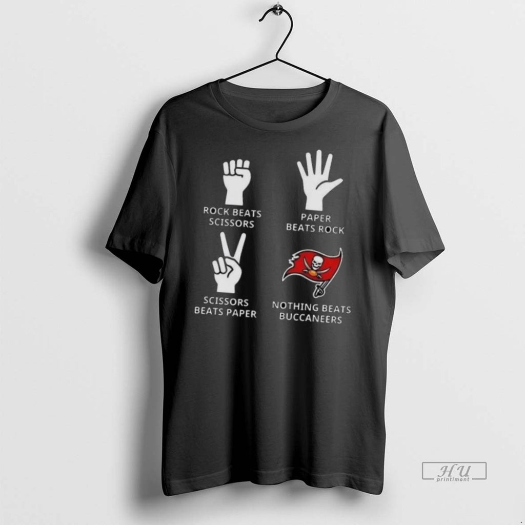 Officials Good Nothing Beats Tampa Bay Buccaneers Football Logo 2025 Long Sleve Tee Shirt Sweater