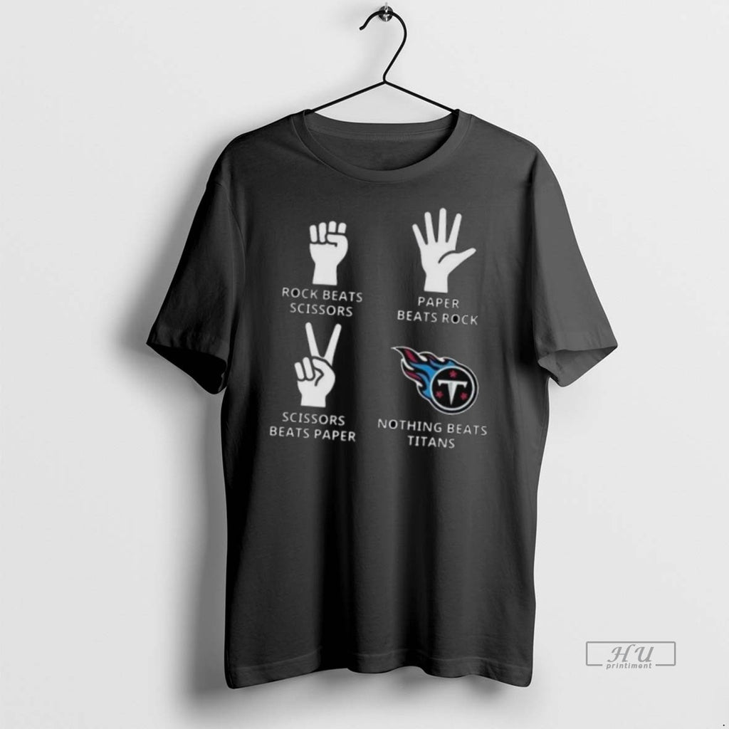 Officials Good Nothing Beats Tennessee Titans Football Logo 2025 Long Sleve Tee Shirt Sweater