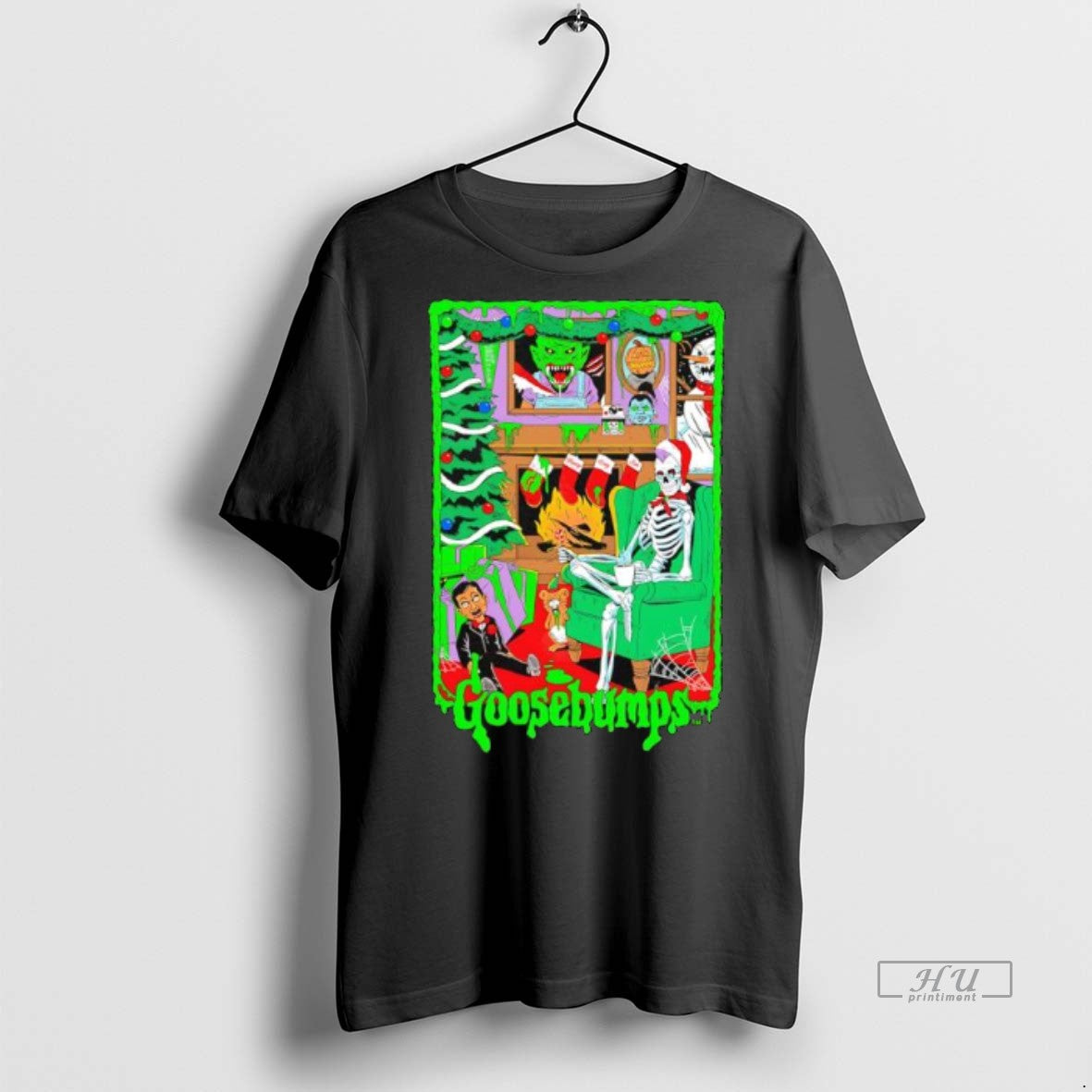 Officials Goosebumps Very Scary Xmas Premium Tee Shirt Sweater